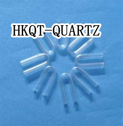 U Shape Quartz Tube and Clear Quartz Tube with U Sharp, U Bend Quartz Tube for Thermocouple