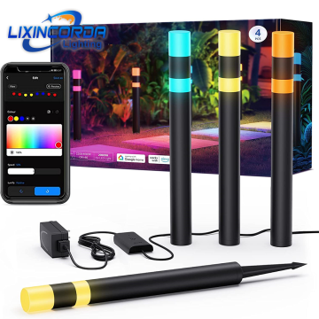 WIFI Intelligent Phantom Lawn Light - RGB Outdoor Waterproof Garden Light with Voice Control
