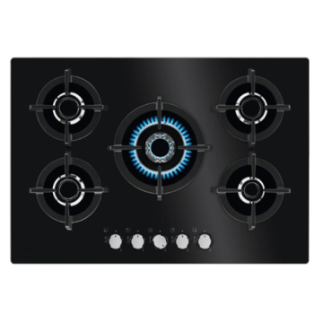 Electrolux Black Hob Glass 5 Burner