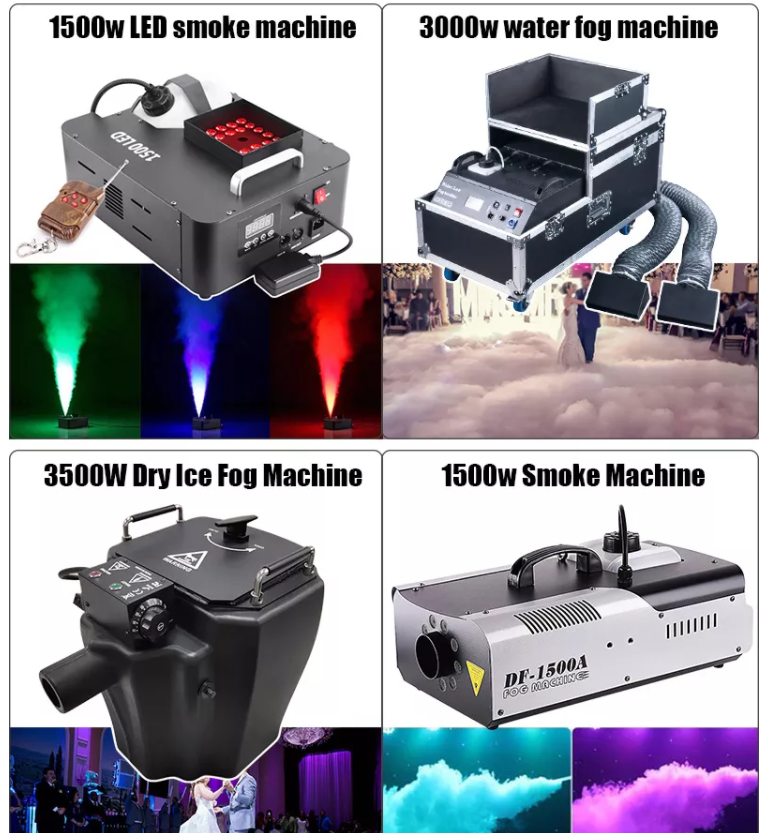 1500W-LED-Up-Spray-Nebelmaschine LED-Rauchmaschine