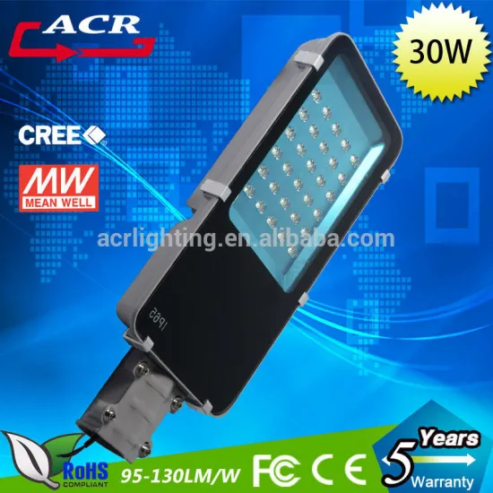 Public solar led street light 30W solar garden lights