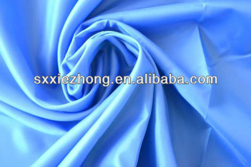 180T Shaoxing Waterproof Plain Taffeta Plain Taffeta Tent Fabrics PU 2000mm W/R