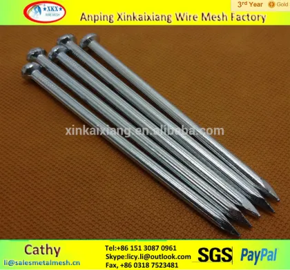 concrete steel nails / steel nails manufacturer