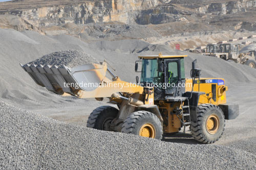 SEM656D Wheel Loader Cummins Engine for Sale