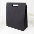 Printed die cut handle paper bag with handle