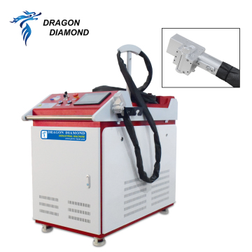 Dragon Diamond 1500W Χειροποίητο μηχάνημα καθαρισμού λέιζερ ινών: Μια προηγμένη λύση για την αφαίρεση μεταλλικού χρώματος, σκουριάς και παλτών