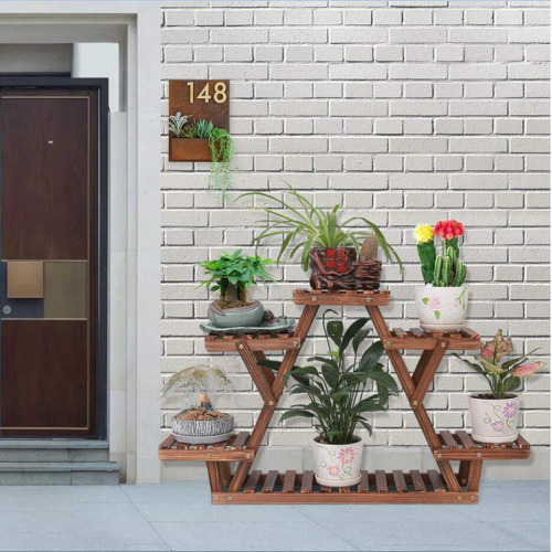 Plant Stand Wood Plant Rack Plant Shelf Multi Tier Holder Supplier