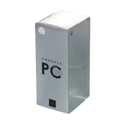 Clear Printed PET Plastic Boxes for Electronic Packaging