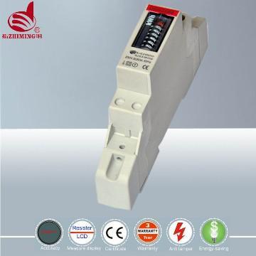 Din rail electrical meter