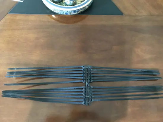 Plastic Tie Mould Self-locking Cable Ties Mold