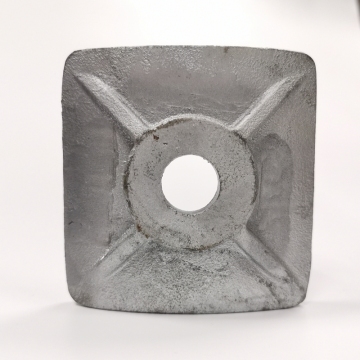 Poleline hardware Iron Cast SQ Curved Washer 4X4