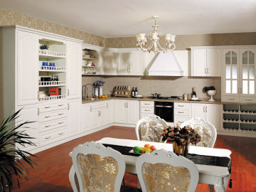 PVC Series Kitchen Cabinets (BR-PC001)