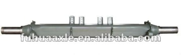 axle assembly without brake system