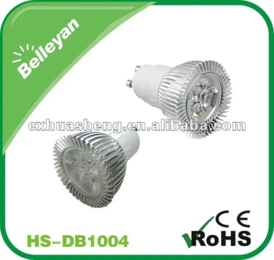 2012 Top-selling gu10 led cuplight with aluminum body