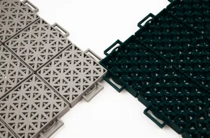 Outdoor an indoor easy install tennis court flooring