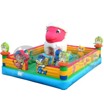 Playground giant inflated pvc material castle waterproof jumping castle for sale