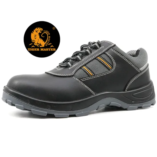Anti slip industrial work shoes steel toecap