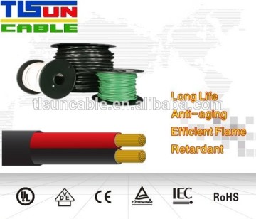 4mm2 x 2core Flat Solar DC Cable Solar PV cable