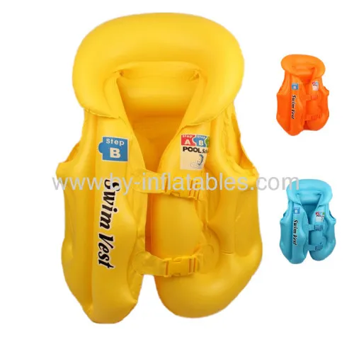 Inflatable Kid Swim Vest 
