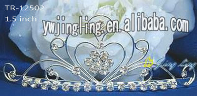 Small Rhinestone Crown Princess Tiara