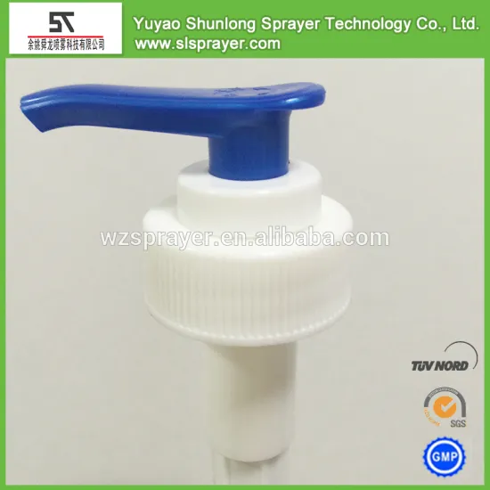 Plastic 28/400 Left Right Lock Screw Lotion Pump for hand soap