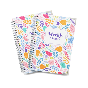 Full Color Printing Notebook Lamination Calendar 2025 Journal Planner Suppliers