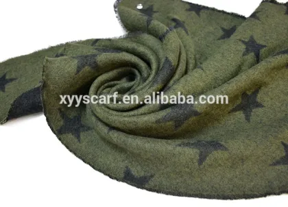 hangzhou factory new design double face cashmere triangle head scarf