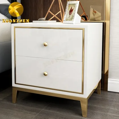 Marble Nordic Light Luxury Simple Modern Bedside Cabinet