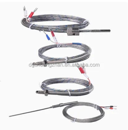 High Precision, High Temperature Resistant K Type Thermocouple M6M8 Screw Probe