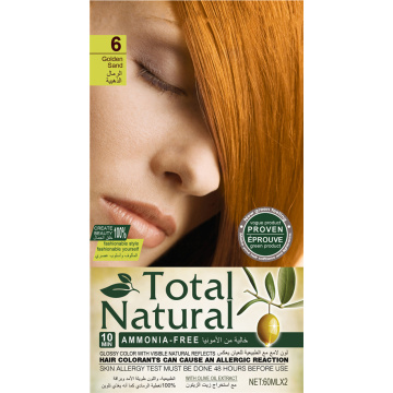 Farbschutz Keratin Permanent Haarfarbe für Zuhause