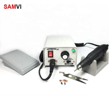 Professional 65W Electric Nail Drill Machine with 90 Control Box, 35000RPM Speed, and 102L Micromotor Handle - Complete Manicure and Nail File Cutting Tool Set