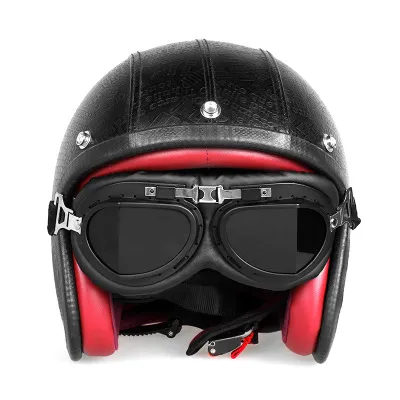 Motorcycle Goggles Motocross Helmet Goggles Steampunk WWII Retro Aviator ATV Cruiser Eyewear Googles Skating Goggles