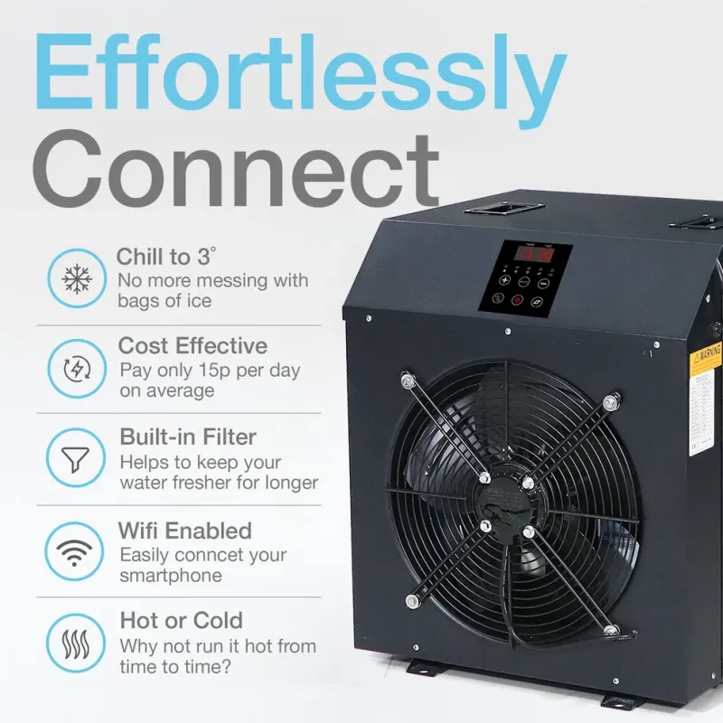 OEM Logo Cold Plunge Water Chiller for Sport Recovery