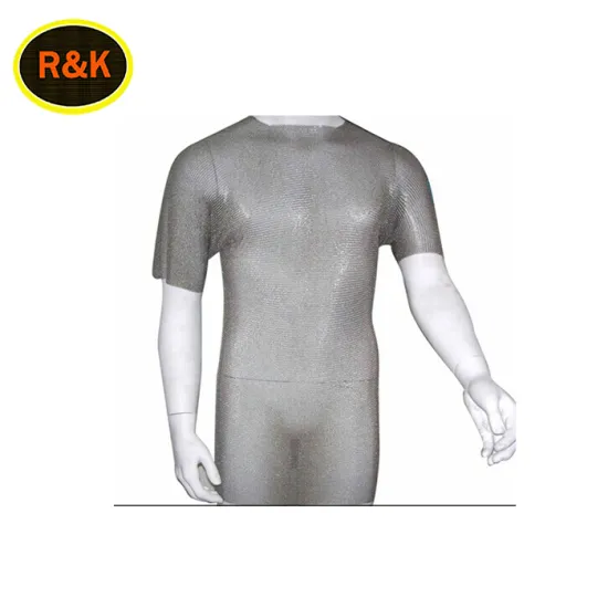 stainless steel mesh safety cut resistant chainmail suits