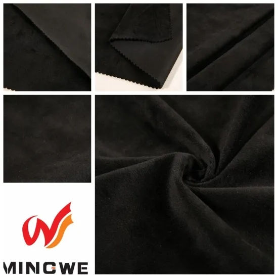 Tear-resistant home textile material velour fabric for winter shoes