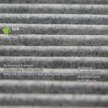 Premium Grade Activated Carbon Cabin Filter Media