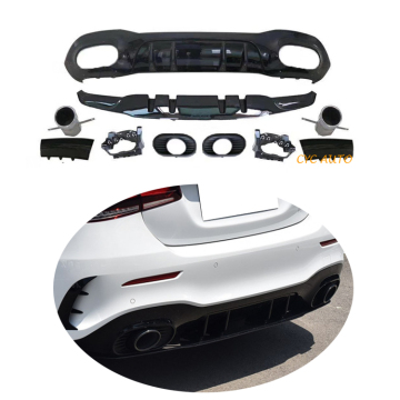 カーパーツW177メルセデスのリアディフューザーAクラスAクラスW177修正A35-2019 2020