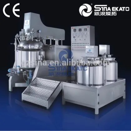SINA-EKATO SME-B PLC Control Vacuum Homogenizing Emulsifier Mixer