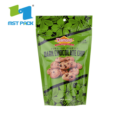 Food Grade Biodegradable Ziplock Bag with Hang Hole