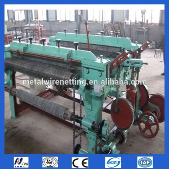 PLC Control System Reverse Twist Hexagonal Wire Mesh Machine