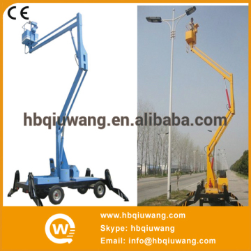 Man-drive Hydraulic Elevated Boom Lift, Lift Platform