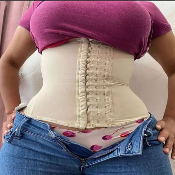 Heyi Plus Size Waist Trainer Fajas Colombian Hourglass Girdle