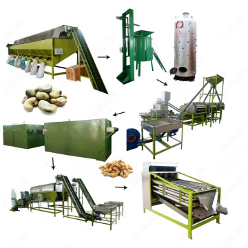 Wholesale Rate Complete Automatic Raw Cashew Nut Processing Machine Line in Vietnam