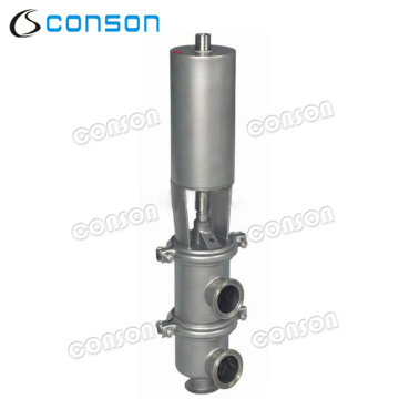 Stainless steel pneumatic divert valve