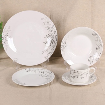 Wholesale Porcelain Dinner Bowl and Ceramic Plate Sets for Tableware