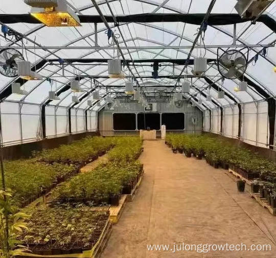 light deprivation film greenhouse for medical planting