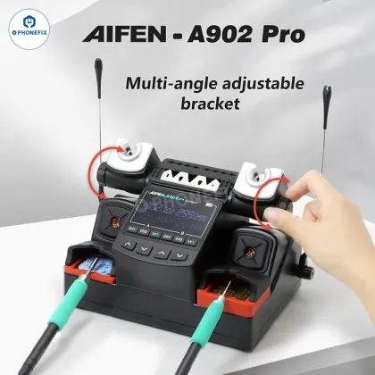 AIFEN A902 Pro Dual Soldering Station C210 C245 C115 Soldering Tools for Daily Electronics Repair