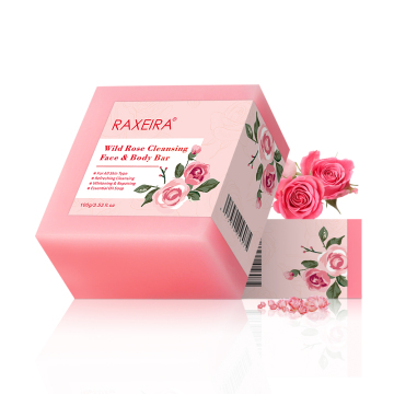 Sap rosa rosa fatti a mano organico naturale - lavaggio del viso delicato