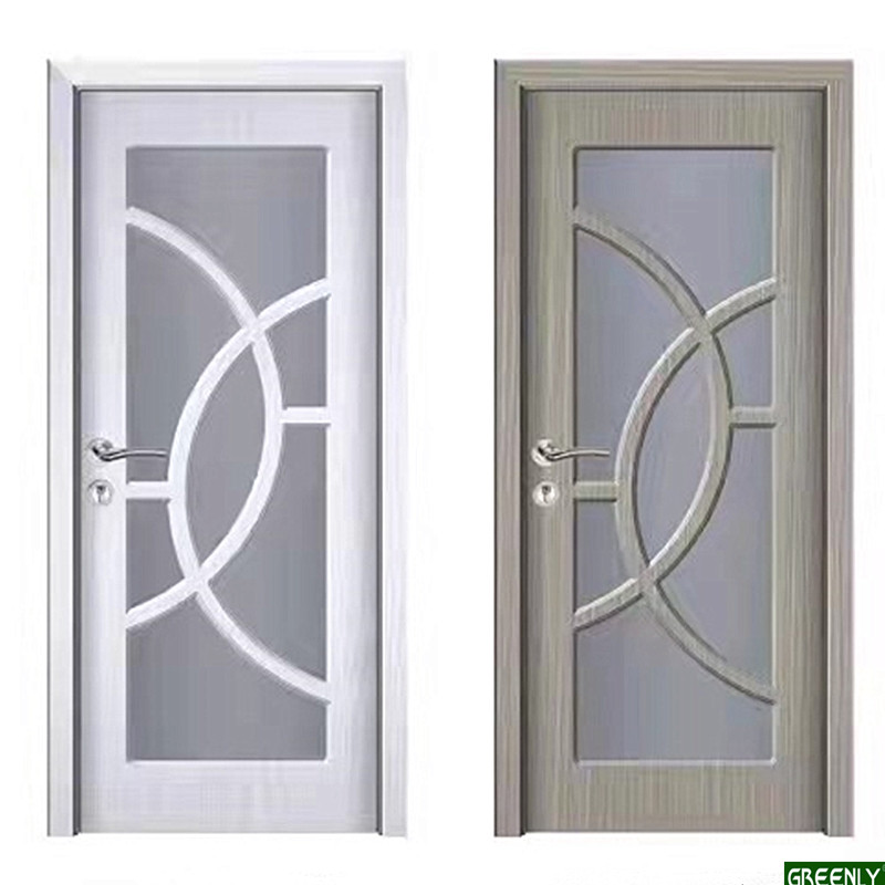 Customized Pre Hung White Panels Abs Wood Door