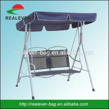 Promotional outdoor two seater garden iron swing chair